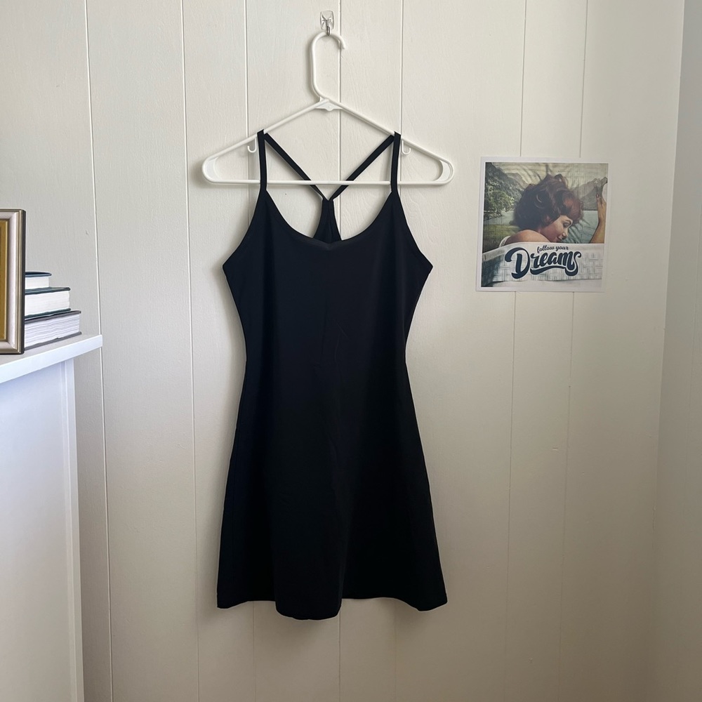 Outdoor Voices Black Exercise Dress